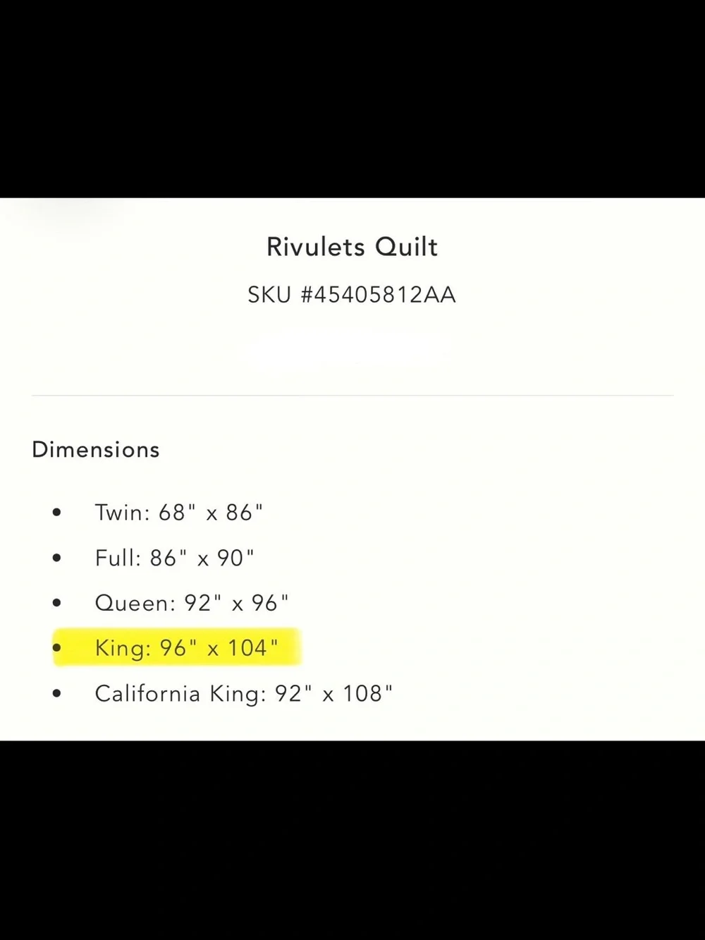 Anthropologie Rivulets King Quilt Set *RETIRED COLOR*
